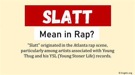 what does slatt mean gang.